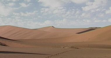 Die Namib-Wüste in Namibia