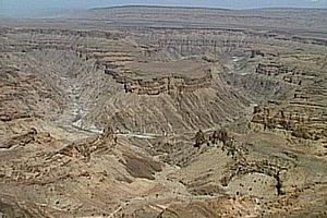 Fish-River Canyon in Namibia