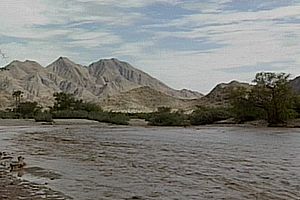 Regenzeit in Namibia